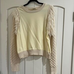 Umgee Cream Knit Sweater